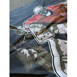 Ворота хоккейные (2шт) 183х122см с имитатором вратаря